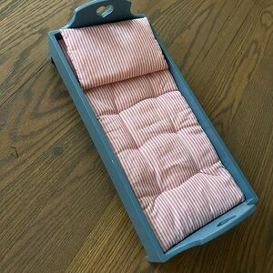 Kirsten’s American Girl early-90s bed and bedding